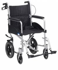 Lightweight Aluminium Expedition Plus Transit Wheelchair 